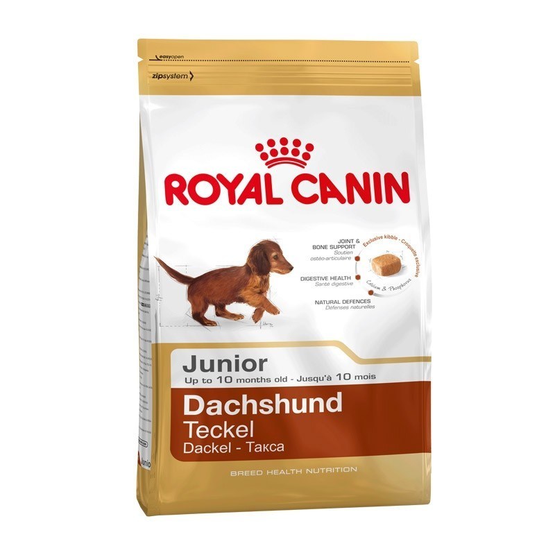 

Сухой корм Royal Canin Dachshund Junior для щенков до 12 месяцев 1.5 кг