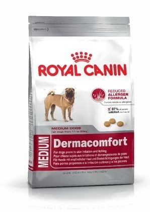 

Сухой корм Royal Canin Medium Dermacomfort для собак средних пород с повышенной чувствительностью кожи старше 12 месяцев 3 кг