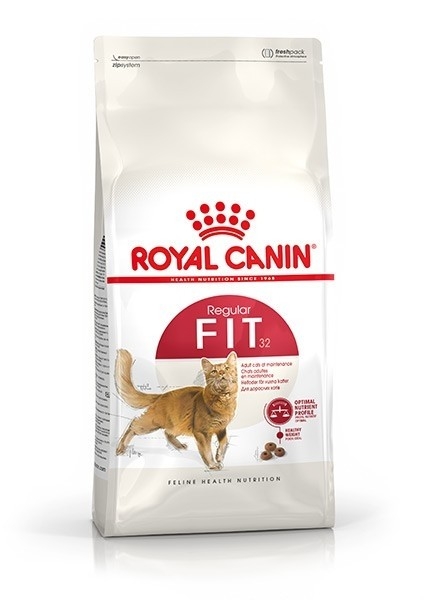 Сухой корм Royal Canin Fit для взрослых котов от 1 года бывающих на улице 4 кг кг