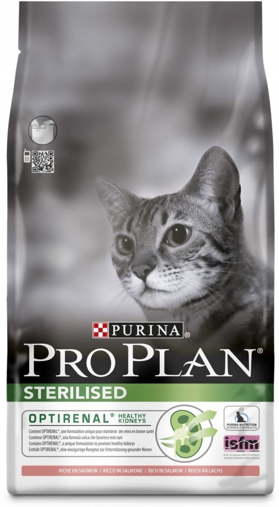 

Сухой корм для стерилизованных котов Purina Pro Plan Sterilised Cat Salmon со вкусом лосося 1.5 кг