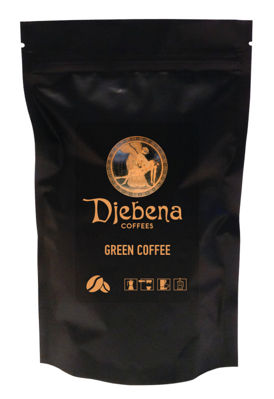 Купить Кофе зерно Djebena coffees GREEN COFFEE 200г K37 – ROZETKA ...