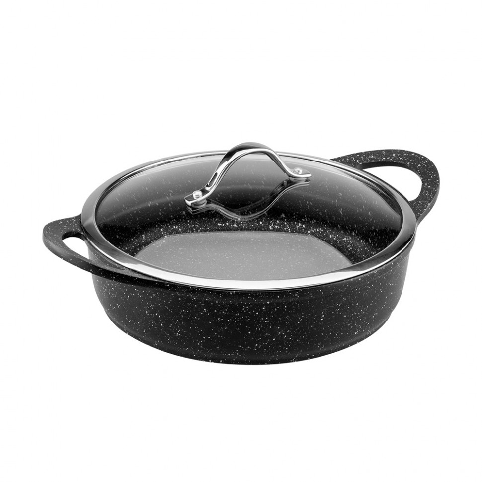 

Кастрюля для тушения Vinzer Premium Granite Induction 4.2 л