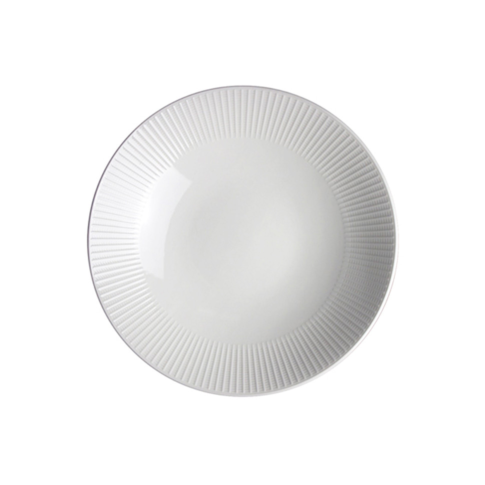 

Тарелка глубокая Steelite Willow 28 см (белая)