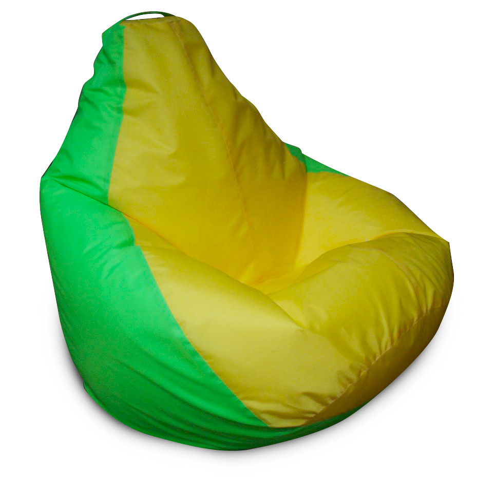 

Кресло-груша Lapufic Оксфорд 120*90 см Салатовое-Желтое