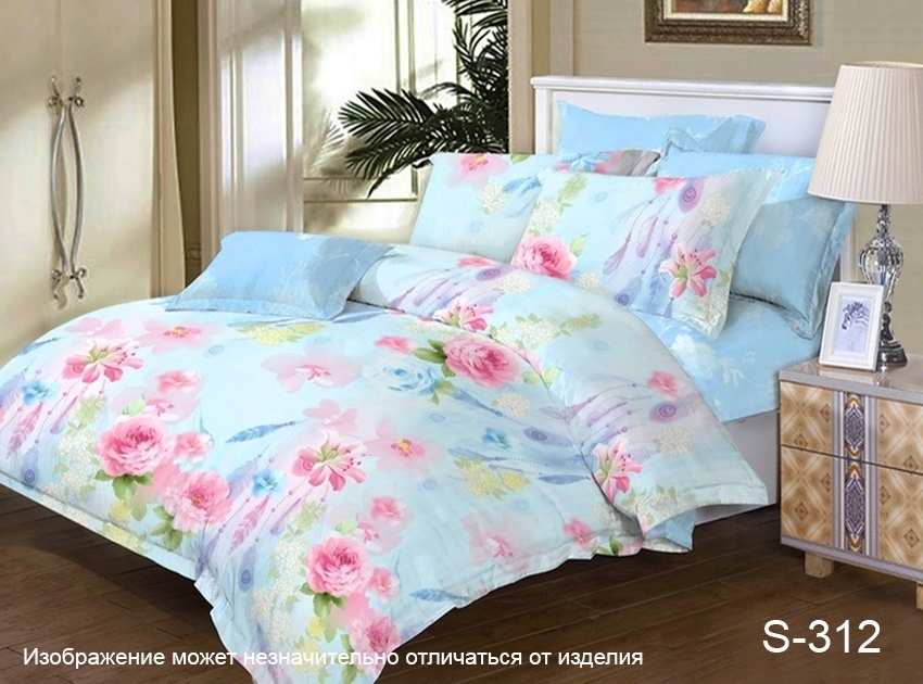 

Постельное белье с компаньоном (S312) ТМ TAG 200x215 см 000075929