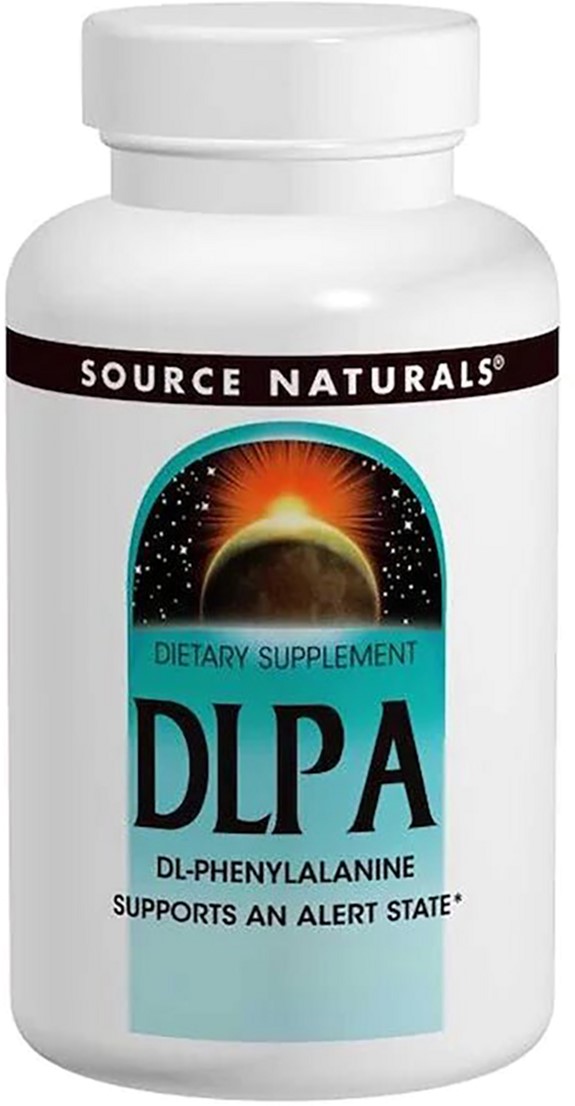 

Аминокислота Source Naturals DLPA (фенилаланин) 750 мг 60 таблеток (21078001652)