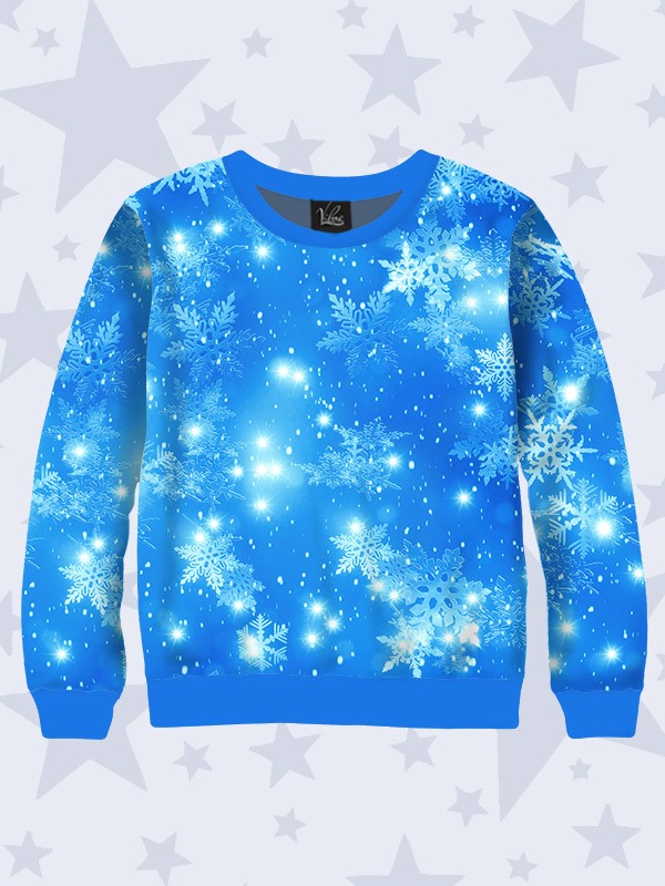 

Детский свитшот Blue snowflakes (7758) Vilno 134-140 см 000032723
