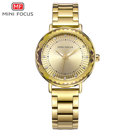 

Женские наручные часы (MF0040L.01 All Gold Diamonds) Mini Focus 36 мм Золотой 000075447