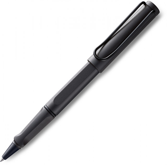 

Ручка-роллер Lamy Safari Матовая Чёрная / Стержень M63 1,0 мм Синий (4014519904229)