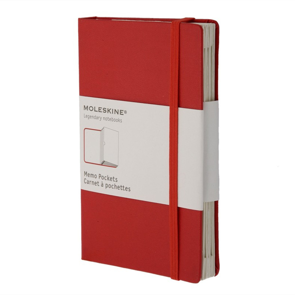 

Блокнот Moleskine Portfolio Карманный (9х14 см) Красный (9788862930314)