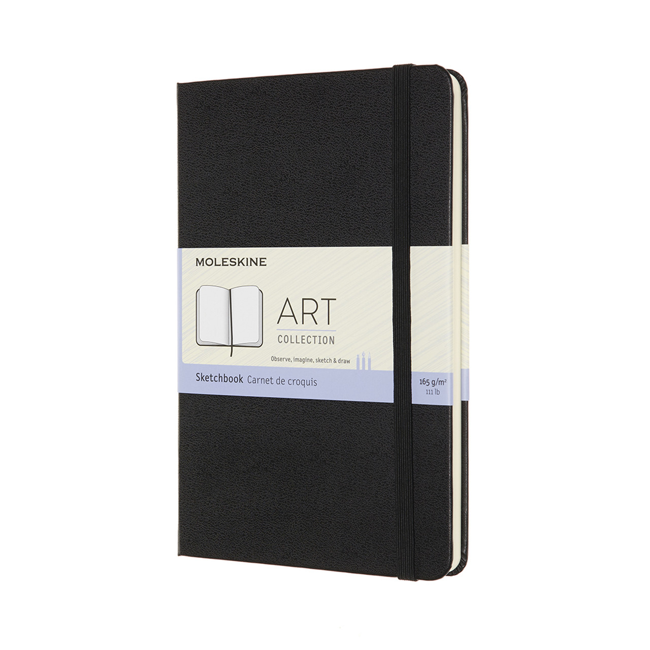 

Блокнот Moleskine Art Медиум (11,5х18 см) Для набросков Черный (8053853603098)