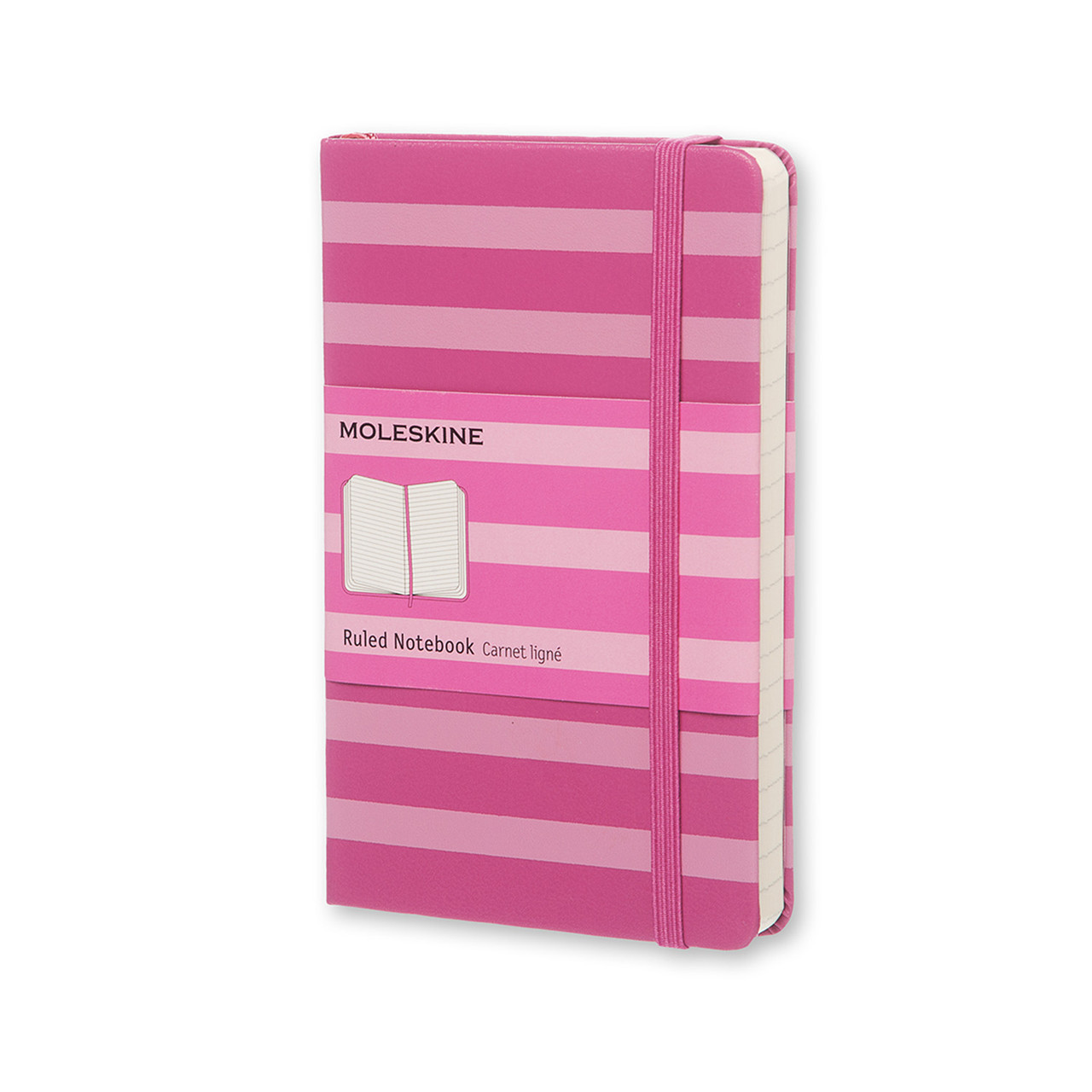 

Записник Moleskine Stripes кишеньковий / Лінійка Рожевий (9788867324224)