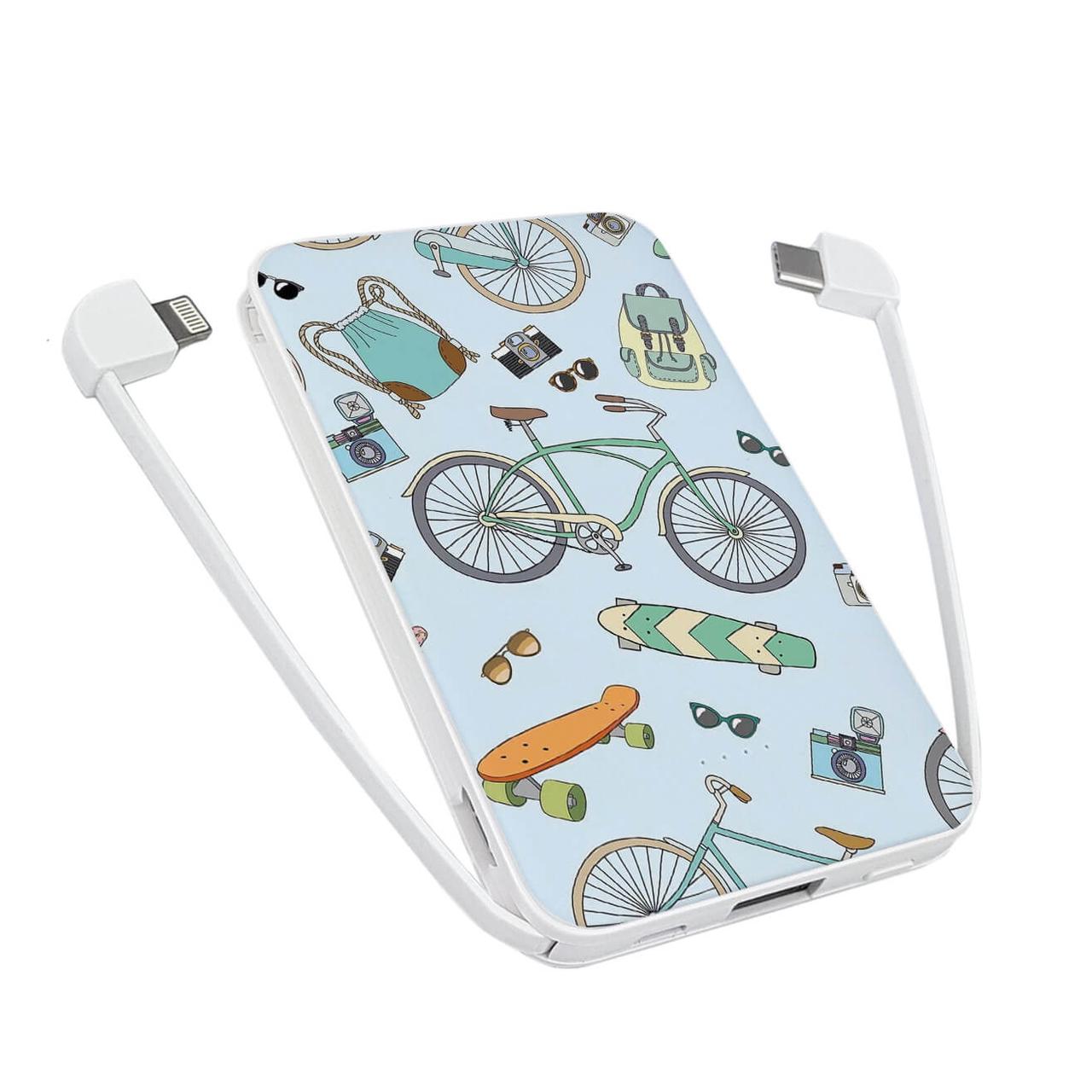 

Power Bank ZIZ 5000 mAh Летний паттерн — Повербанк, УМБ, Портативная батарея (1790)