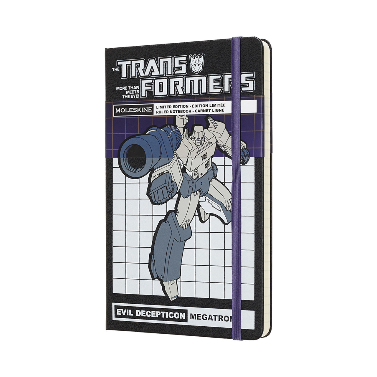 

Записник Moleskine Transformers середній / Лінійка Мегатрон (8058341715215)