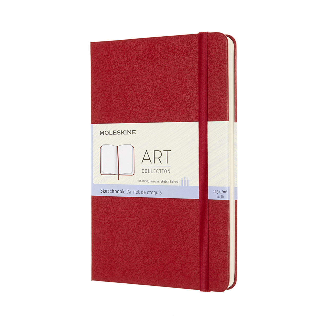 

Блокнот Moleskine Art Медиум (11,5х18 см) Для набросков Красный (8053853603111)