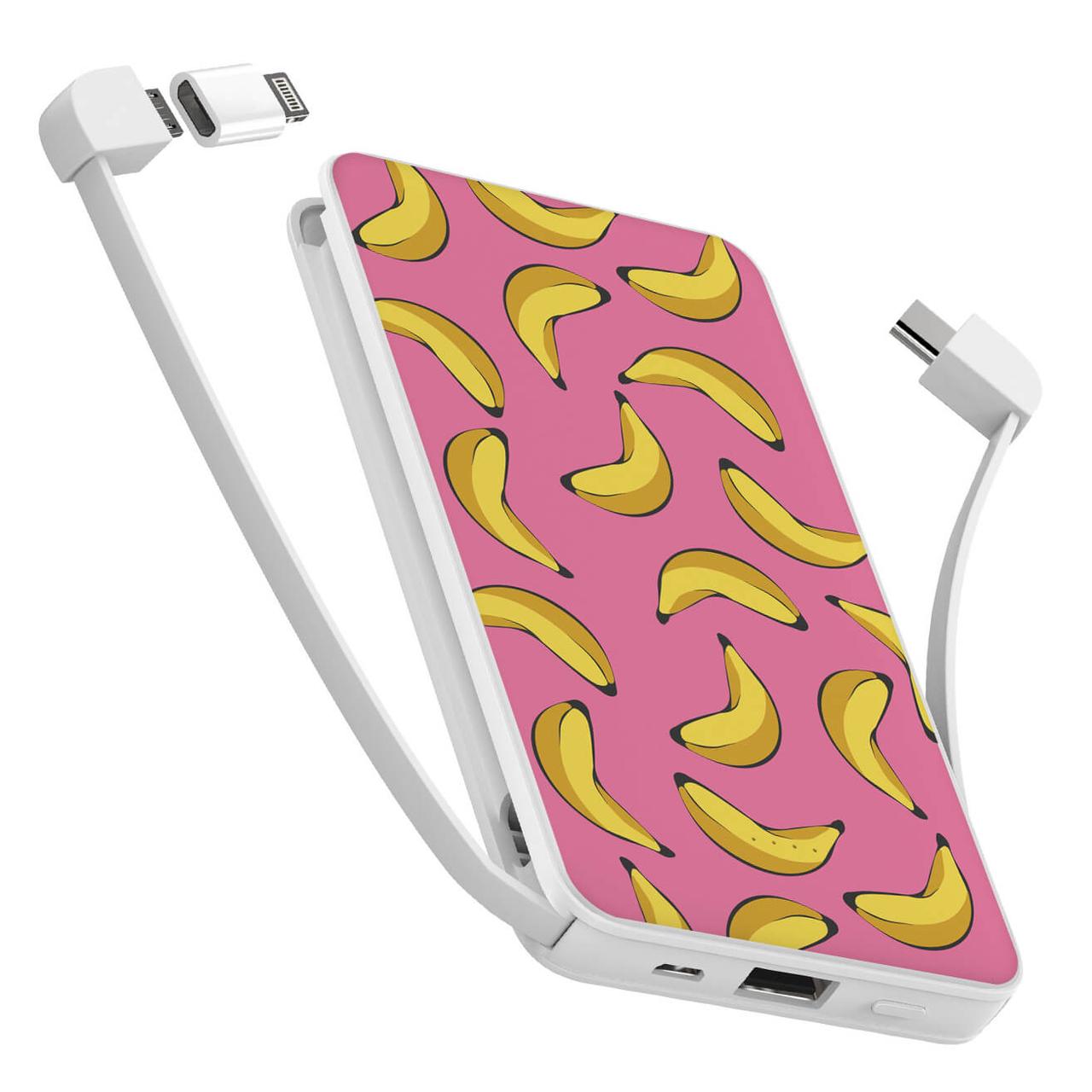 

Power Bank ZIZ 10000 mAh Бананы — Повербанк, УМБ, Портативная батарея (1915)