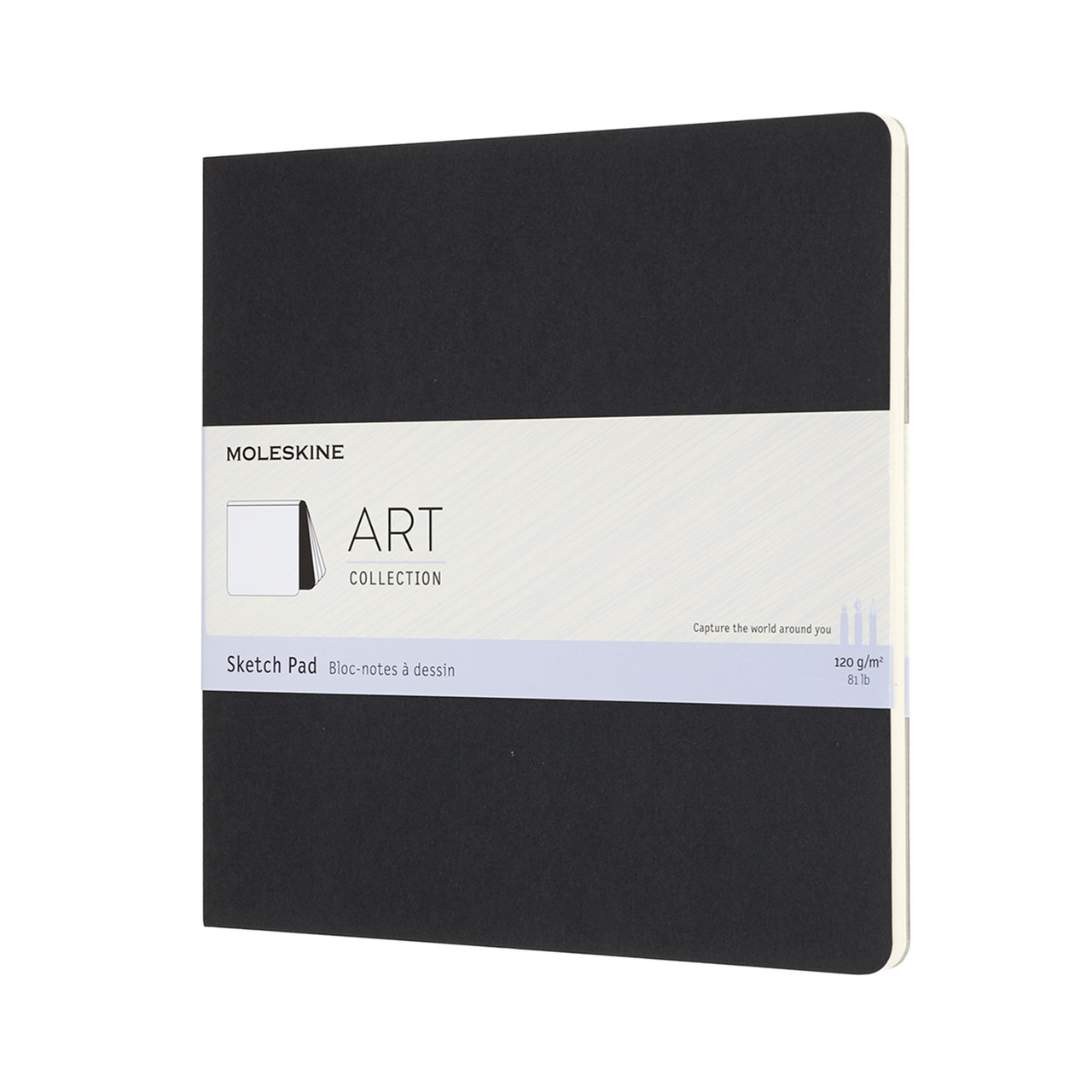 

Блокнот Moleskine Art Pad Квадратный (19х19 см) для Набросков Черный (8058647626833)