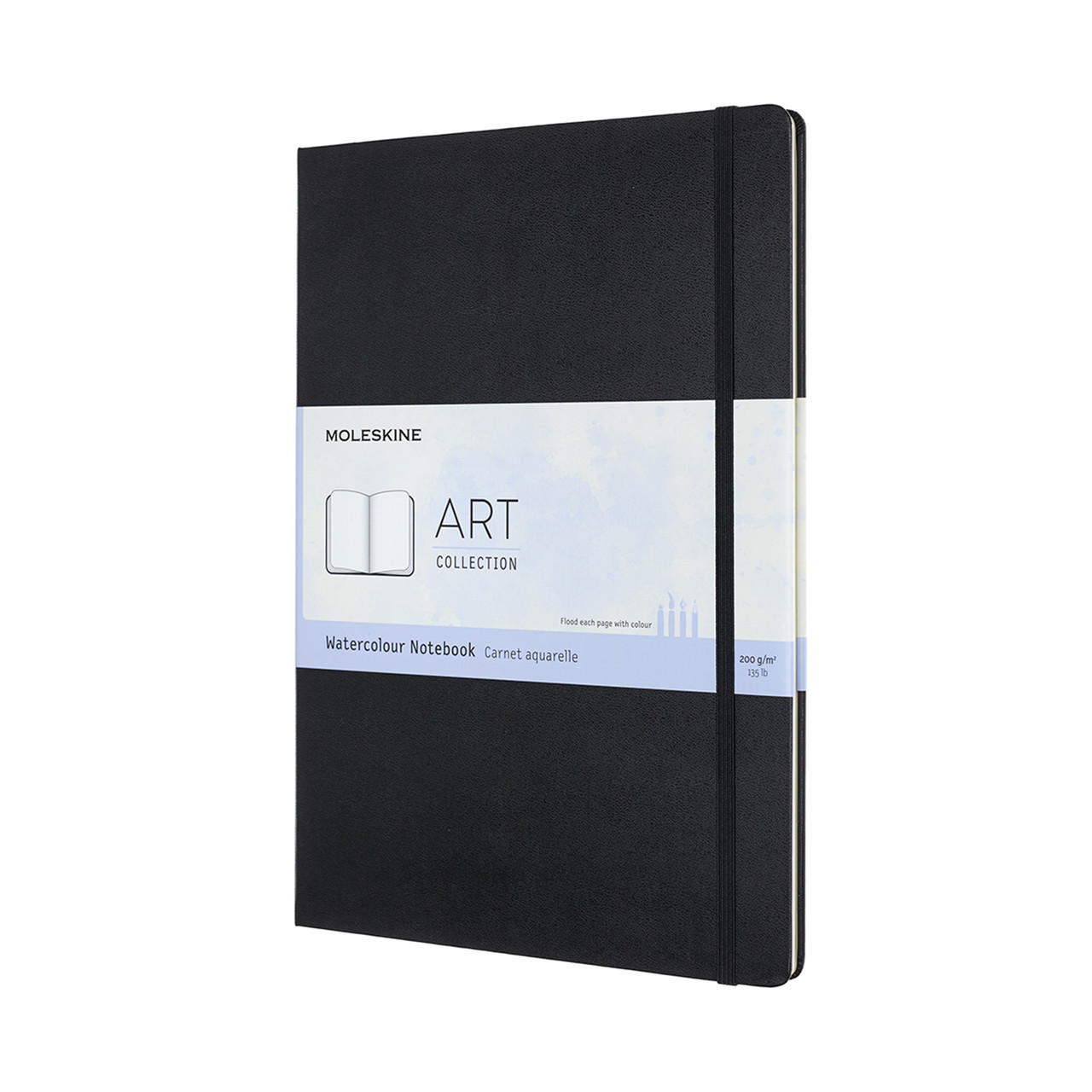 

Блокнот Moleskine Art А4 (21х29,7 см) Акварель Черный (8058647626758)