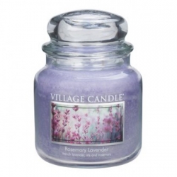 

Свеча Village Candle Свеча Розмарин Лаванда 389г (время горения до 105 часов)