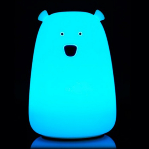 

Силиконовый ночник «Мишка» синий 3DTOYSLAMP