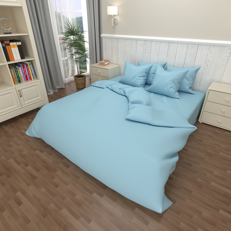 

Комплект постельного белья Уютная Жизнь Бязь Голд Семейный 150x220x2 (K-G-14-4313)
