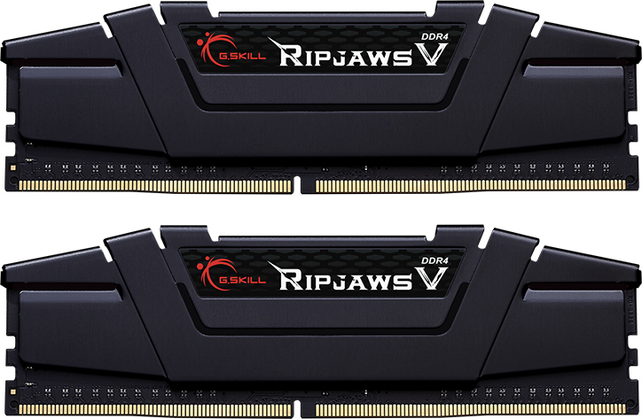 

Оперативная память G.Skill DDR4-3600 32768MB PC4-28800 (Kit of 2x16384) Ripjaws V (F4-3600C16D-32GVKC)