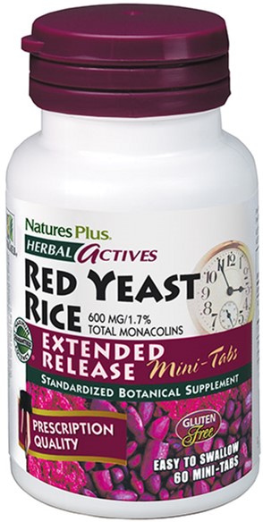 

Натуральная добавка Natures Plus Красный Дрожжевой Рис 600 мг Herbal Actives 60 мини таблеток (97467073623)