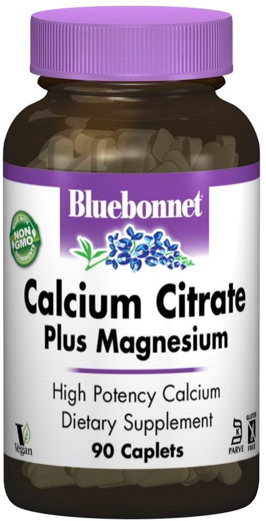 

Минералы Bluebonnet Nutrition Цитрат Кальция + Магний 90 капсул (743715007161)