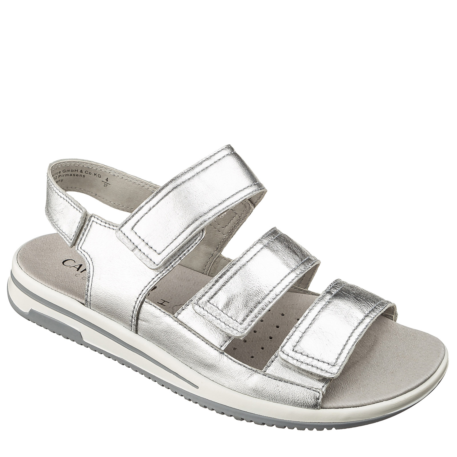 

Сандалии женские Caprice Капр-9/9-28609/22-920-SILVER METAL./10-ж-191 38 Ар.91910038