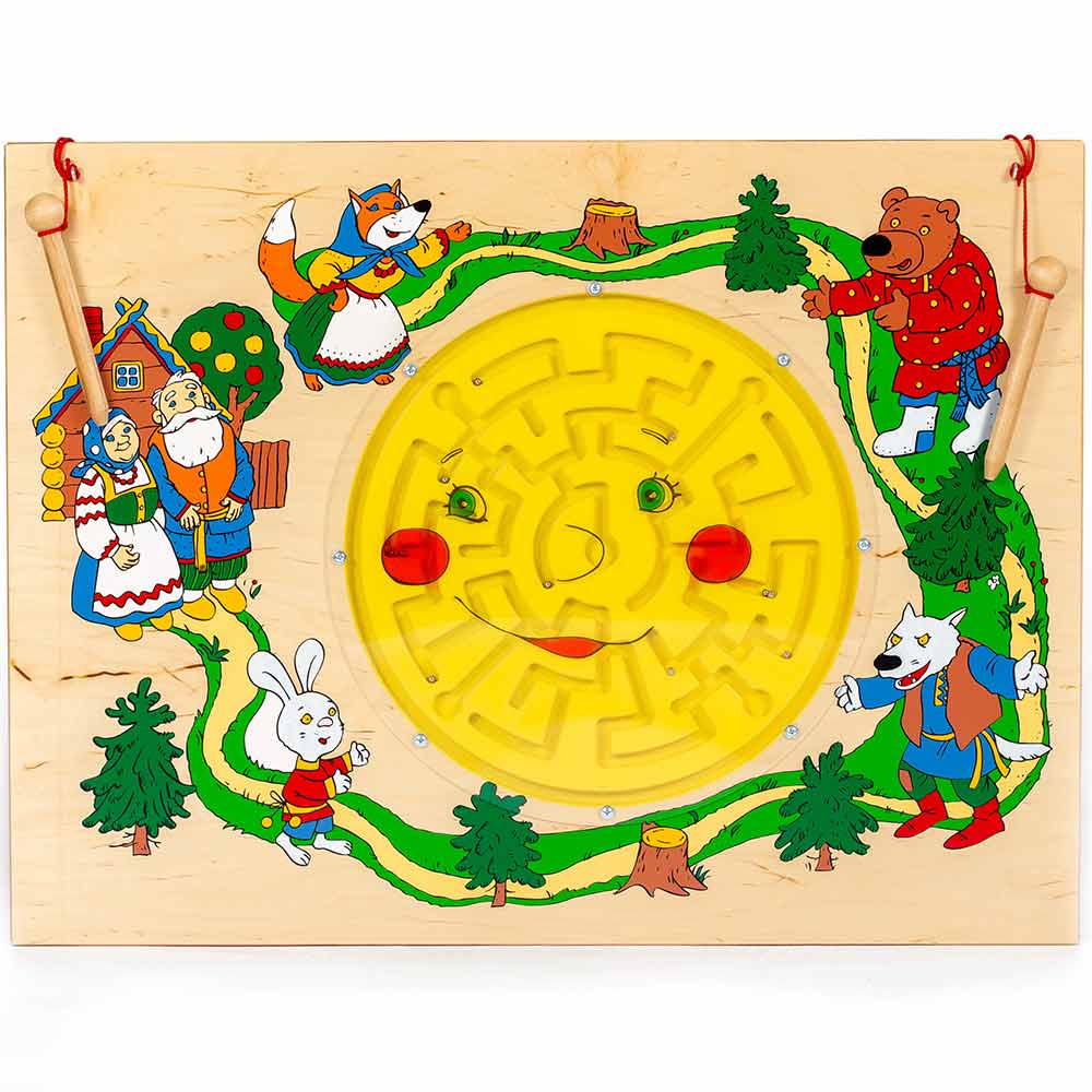 

Игровая панель Колобок Lam Toys 80х60х1,5 см Разноцветный 000080099
