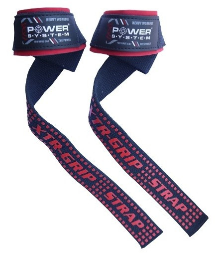 

Кистевые ремни (PS-3430) Power system 60х4 см Сине-красный 000083831