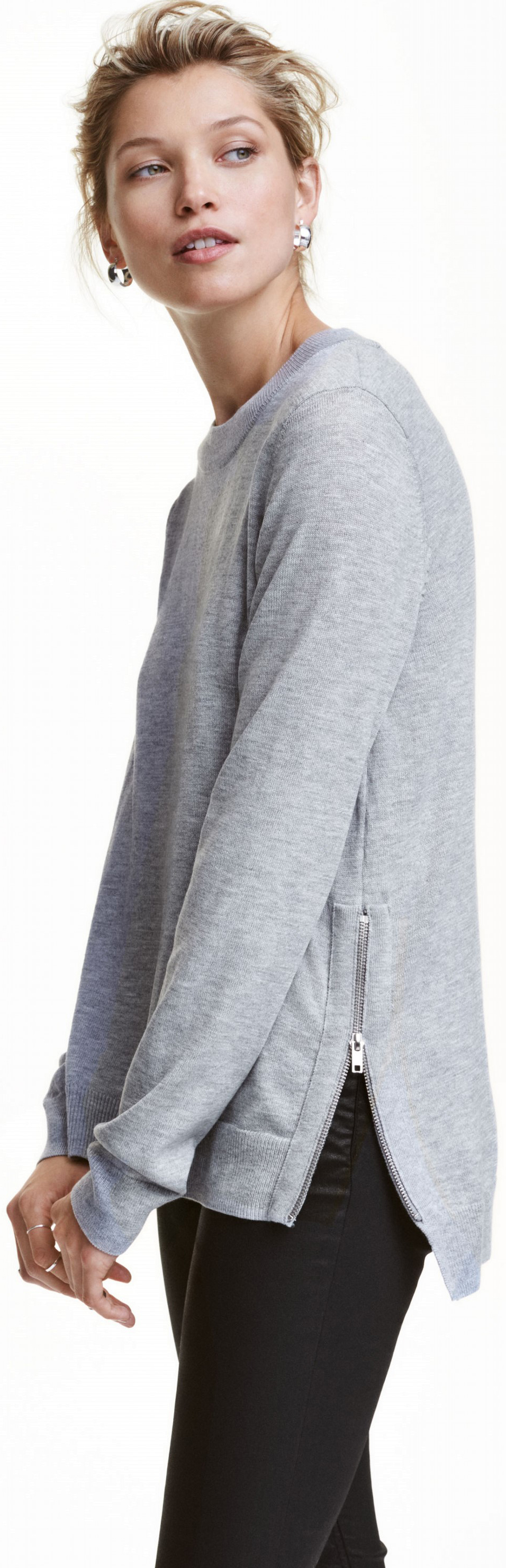 

Джемпер H&M XAZ149740PQTU  Серый, Джемпер H&M XAZ149740PQTU S Серый