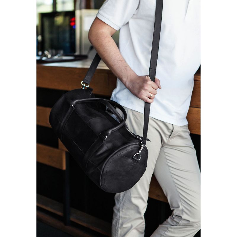 

Мужская практичная сумка Harper BlankNote BN-BAG-14-g-kr Черная Crazy Horse