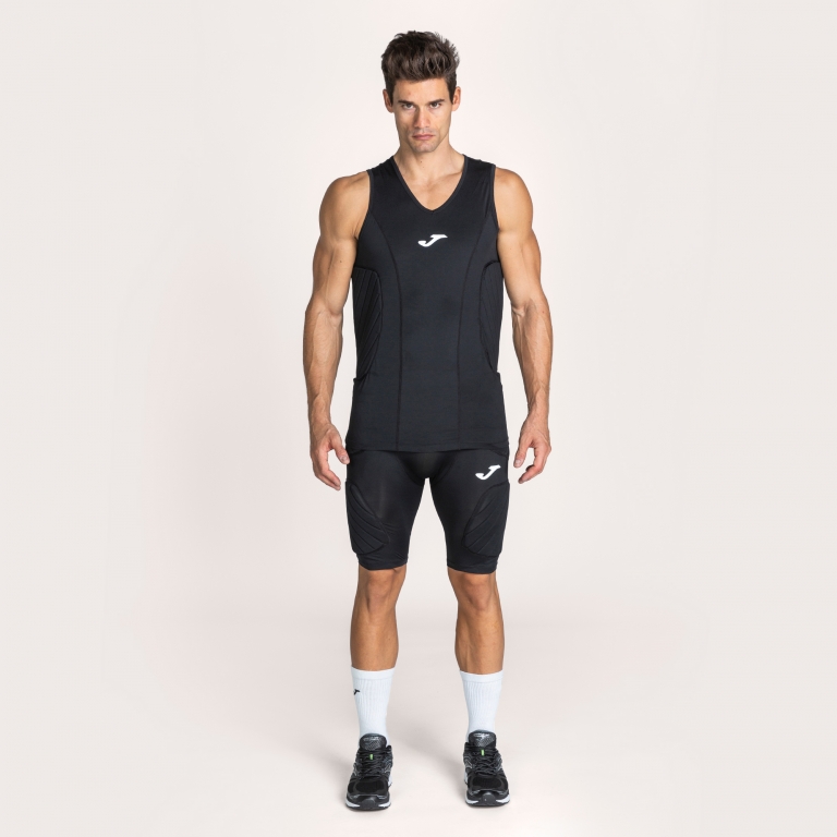 

Майка захисна JOMA t-shirt protec basket black sleeveless L-XL (101340.100)