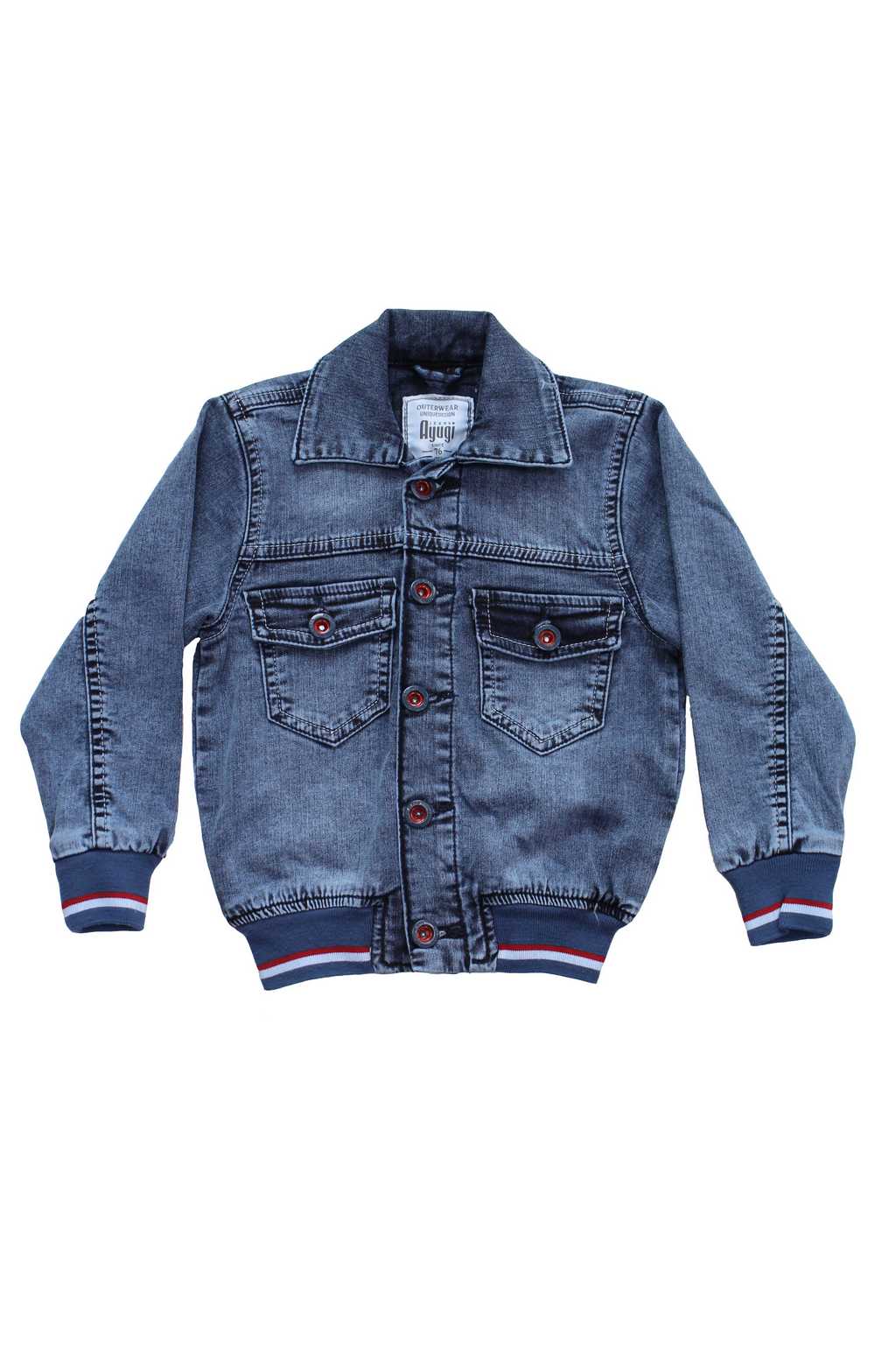 

Джинсовая куртка A-yugi Jeans 98 см Синий