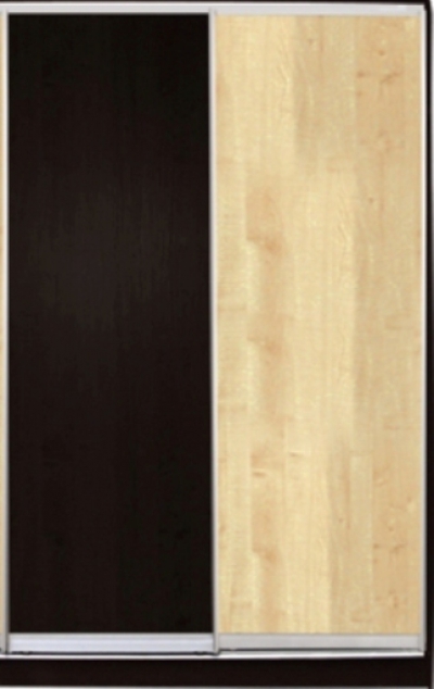 

Шкаф купе Luxe Studio Классик-1 ДСП-2 1400x2100x450 двухдверный
