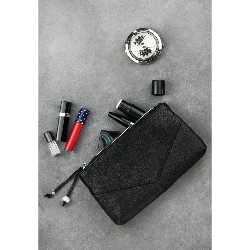 

Женская кожаная BlankNote косметичка BN-CB-1-onyx Черная