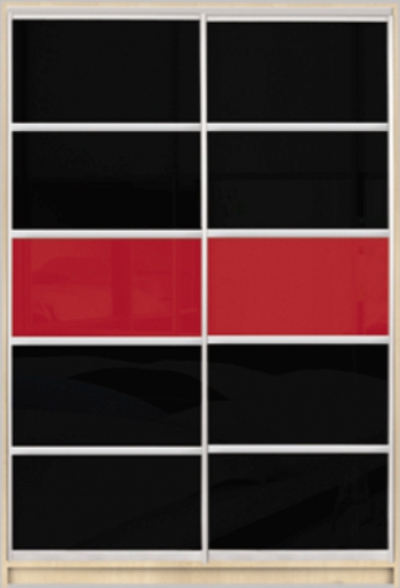 

Шкаф купе Luxe Studio Классик-1 Цветной комбинированный фасад-6 2000x2300x450 двухдверный