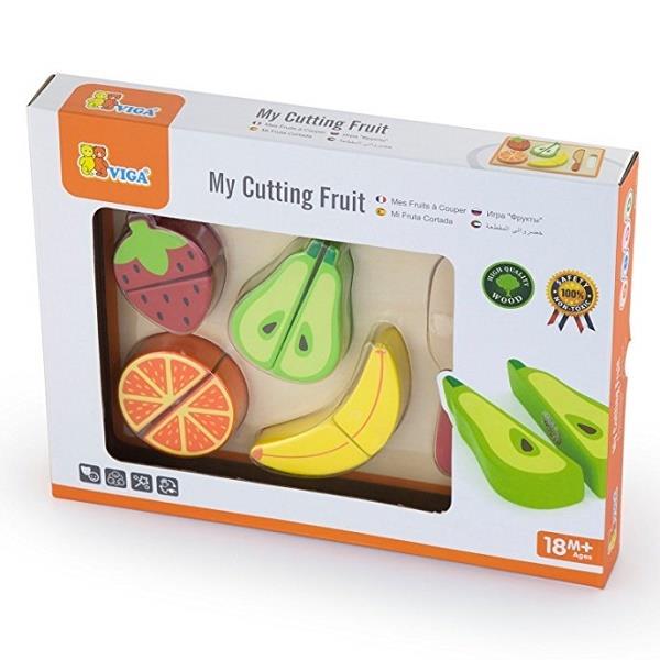 

Детский набор Фрукты Viga Toys 22х15х2,5 см (det0001709) Разноцветный