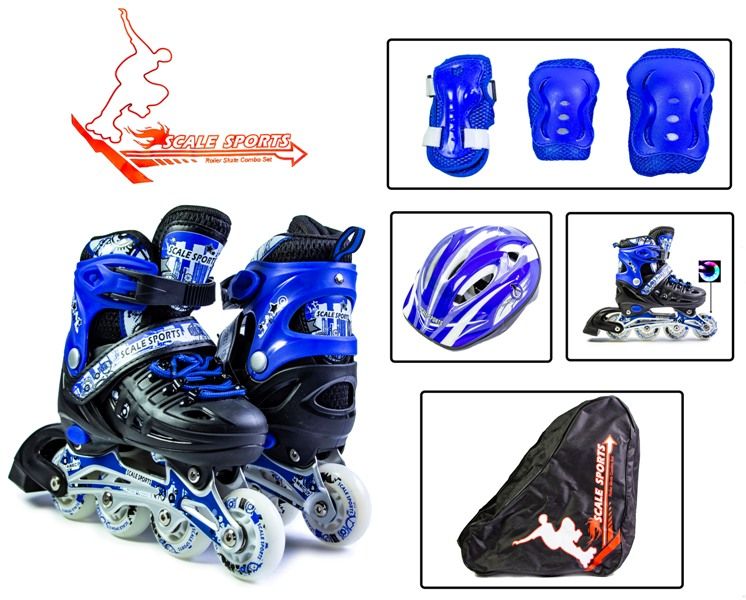 

Ролики детские Scale Sports 34 - 37 (fit0002201) Синий