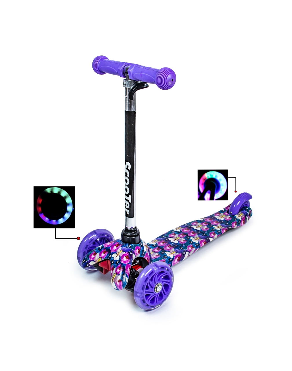 

Самокат детский Scale Sports 25,5х55 см (fit0002152) Разноцветный
