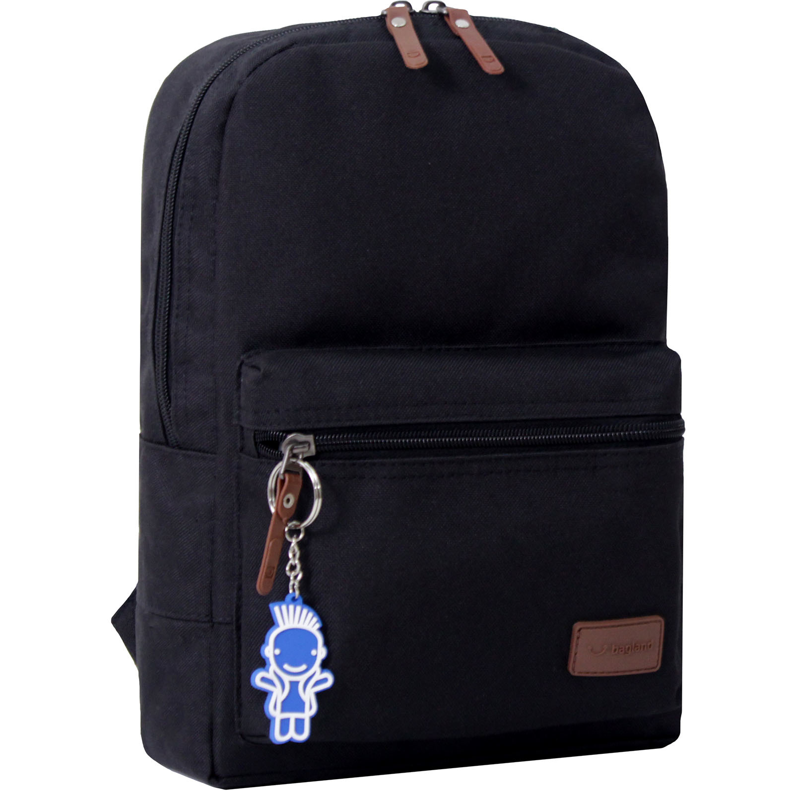 

Рюкзак мужской Молодежный mini Bagland 32х23х10 см Черный
