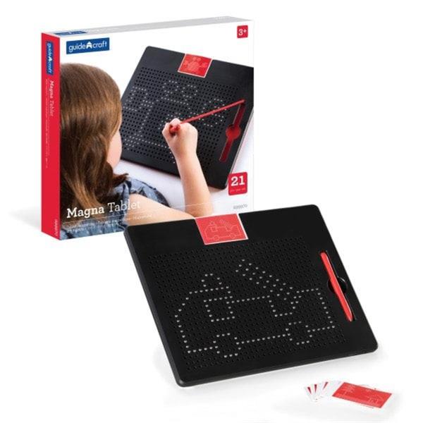 

Мозаика магнитная Guidecraft 3+ (igr0001000) Черно-красный