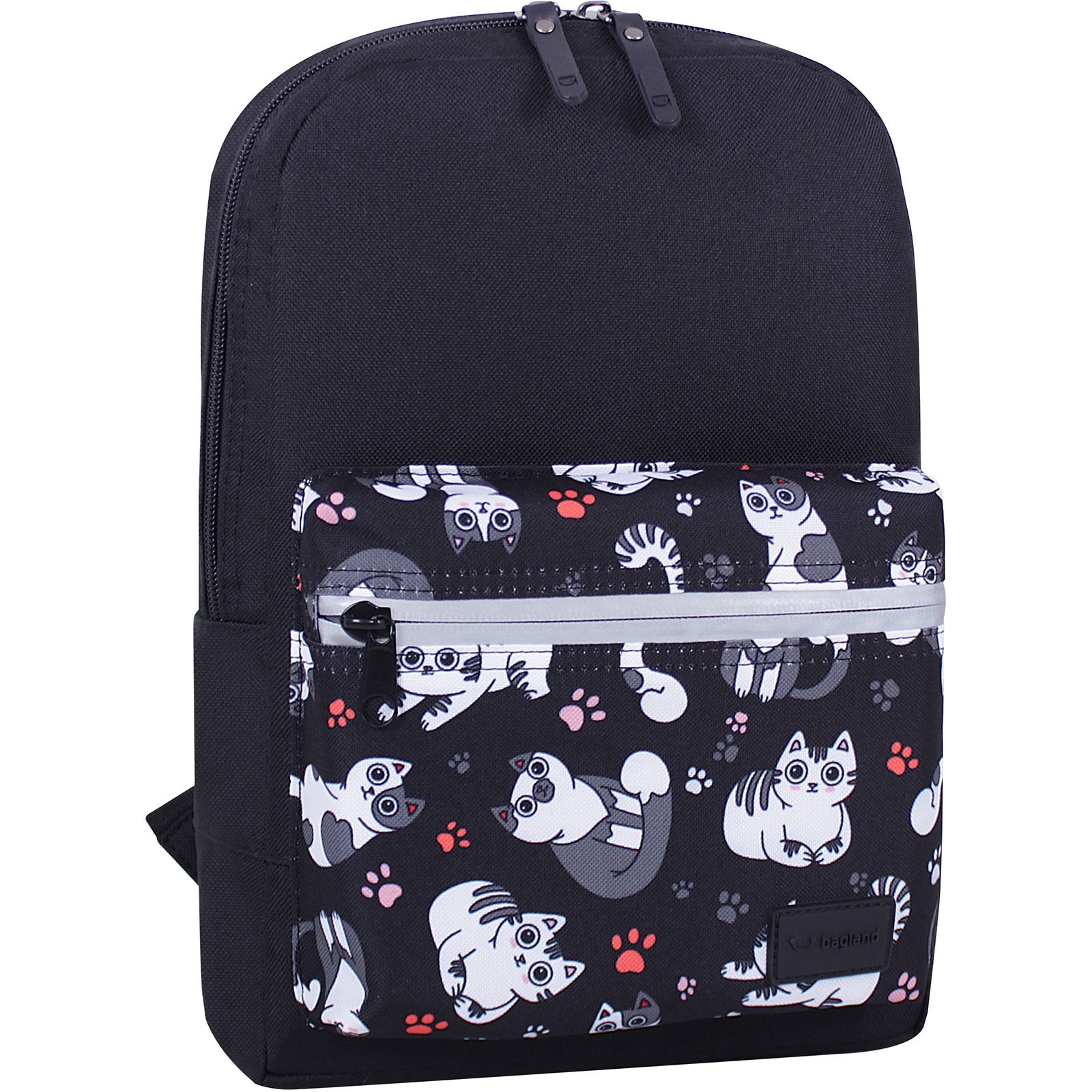 

Рюкзак женский Молодежный mini Bagland 32х23х10 см Черный