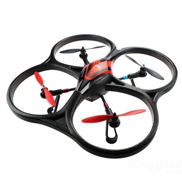 

Квадрокоптер большой V393 Cyclone бесколлекторный WL Toys 67x67x25 см (det0000708) Красный