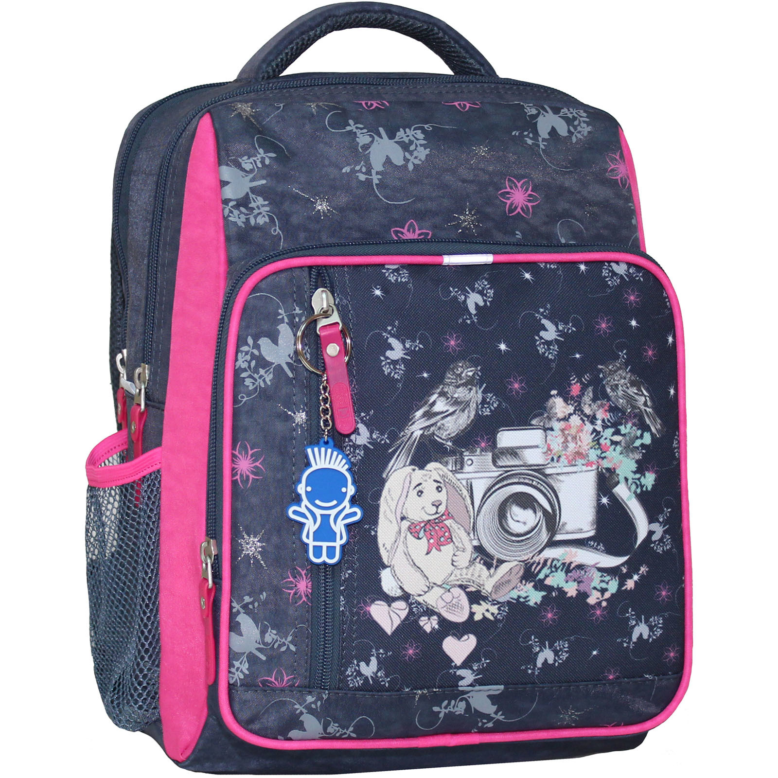 

Рюкзак школьный Bagland 33х24х11 см (acs0000574) Серый