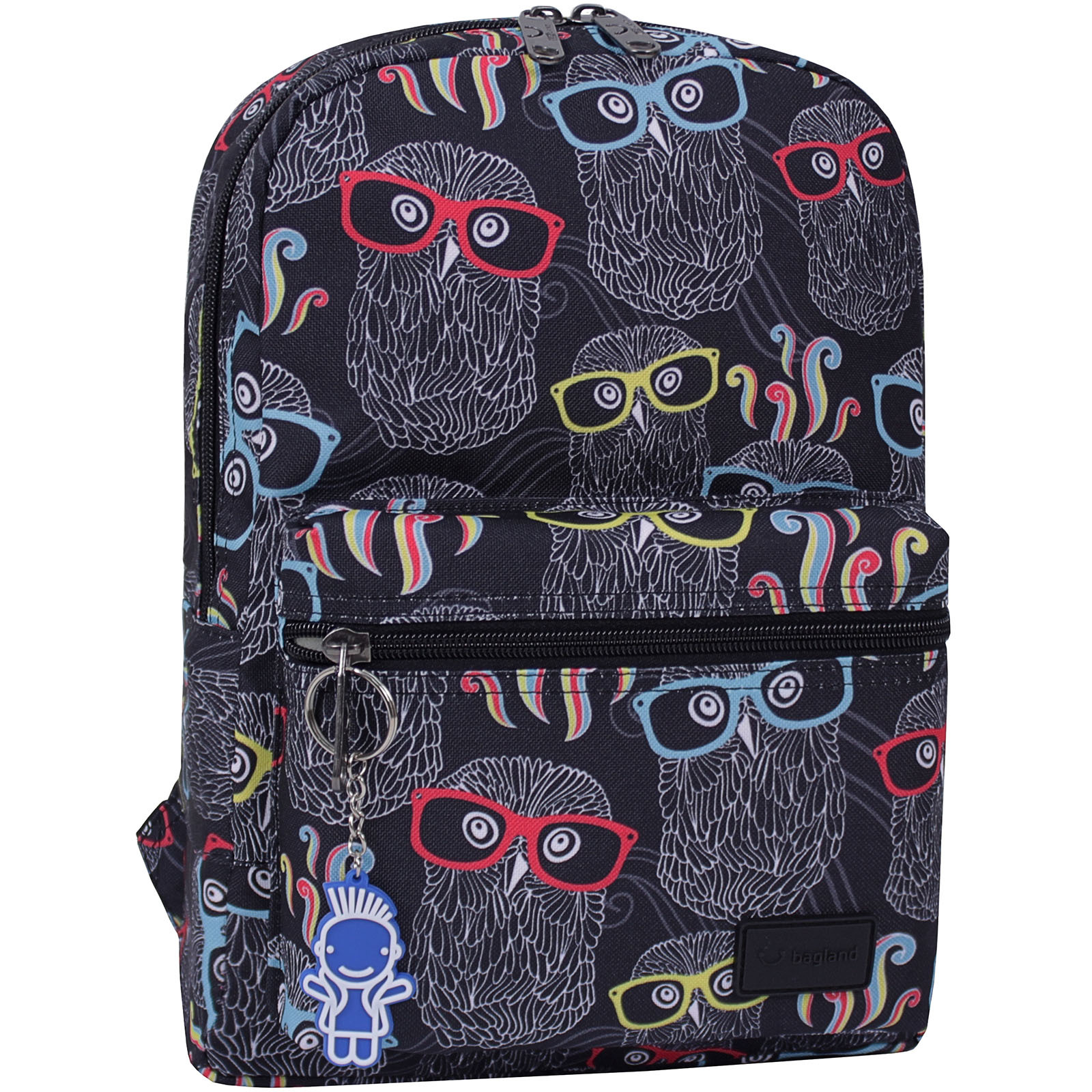 

Рюкзак женский Молодежный mini Bagland 32х23х10 см Разноцветный