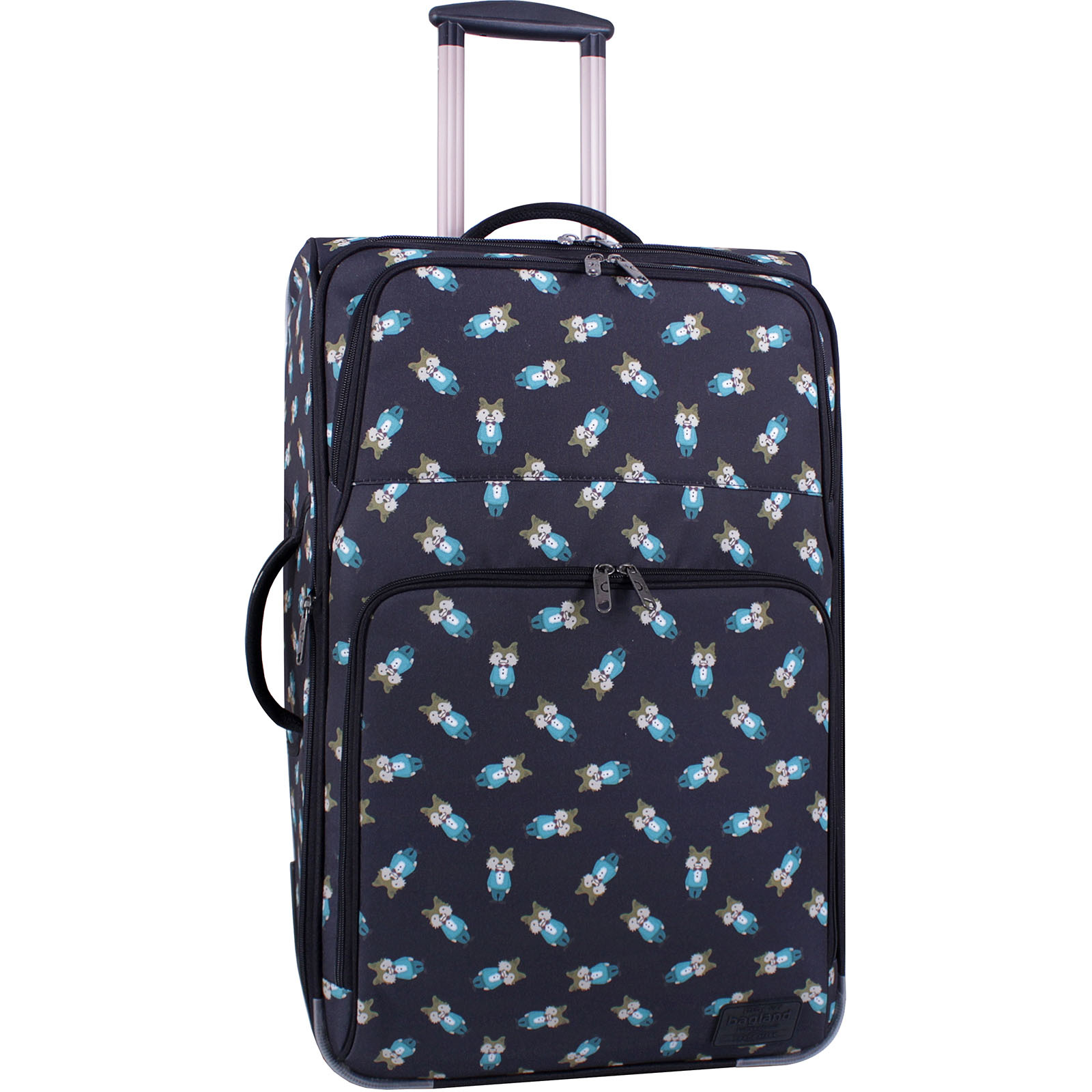 

Чемодан мужской Леон Bagland 68x43x24 см (acs0000234) Разноцветный