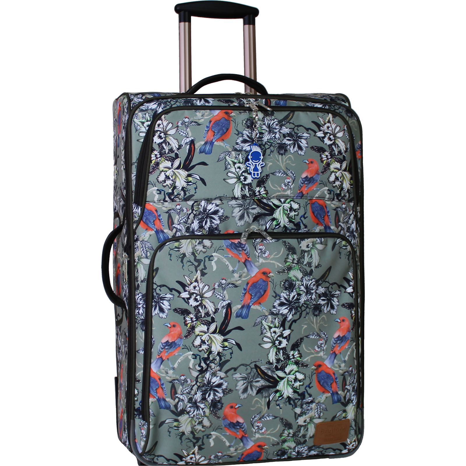 

Чемодан женский Леон Bagland 68x43x24 см (acs0000278) Разноцветный