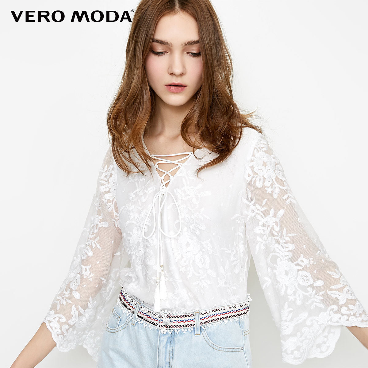 

Блуза Vero Moda 318158510S85 L білий